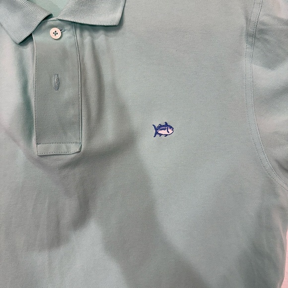 Mint Green Men’s Small Polo Southern Tide - Picture 3 of 4